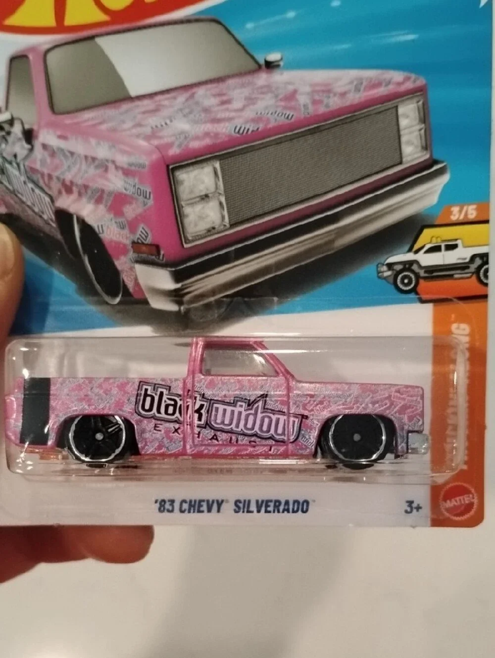Mattel Hot Wheels '83 Chevy Silverado - Pink